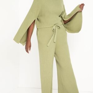 Eloquii wide leg sweater pants. **BinZ*